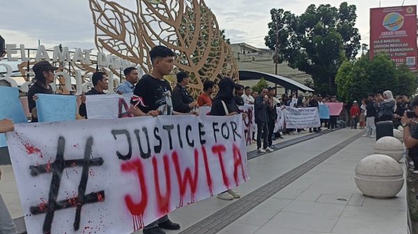 Aksi jurnalis Juwita