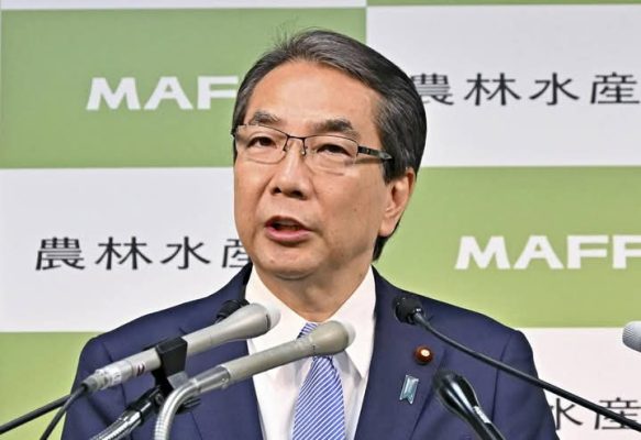 Menteri Pertanian Jepang Eto Taku