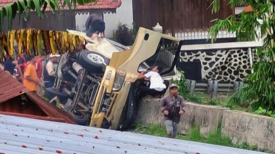 Kecelakaan Bus Wisawatan