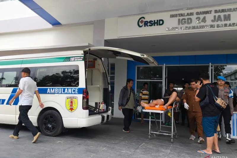 Polisi Bandar Sabu Ditembak