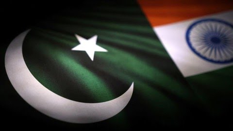 Bendera India dan Pakistan