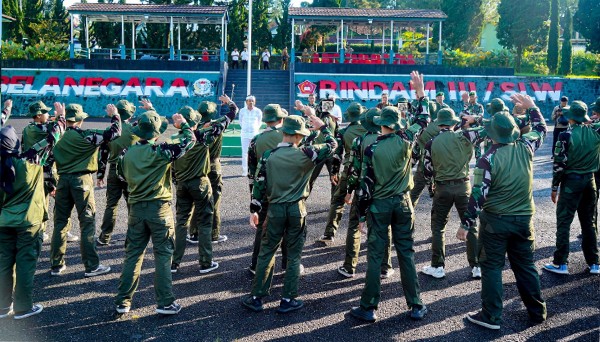 Siswa Nakal Masuk Barak Militer