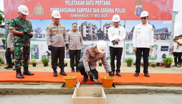 Pembangunan Asrama Polresta Samarinda