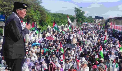 FUI Bekasi Demo Israel