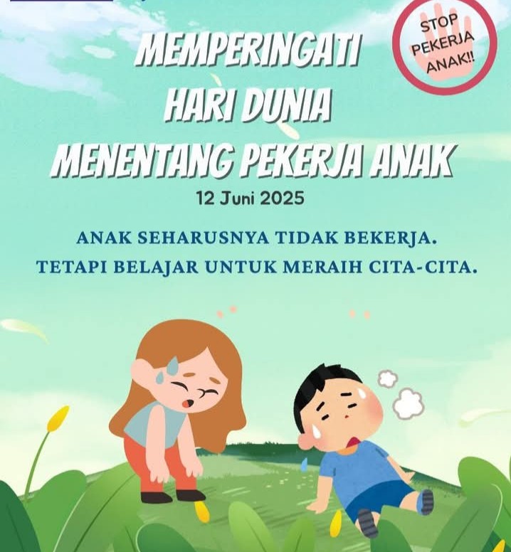 Day Against Child Labor atau Hari Menentang Pekerja Anak Sedunia.