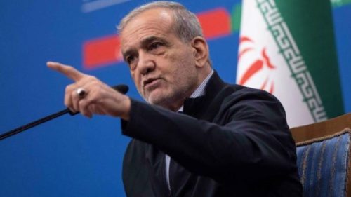 Presiden Iran, Masoud Pezeshkian.