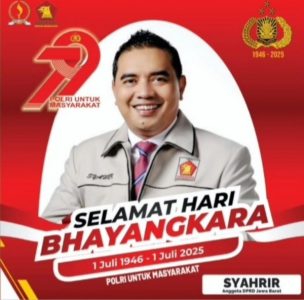 Syahrir HUT Bhayangkara