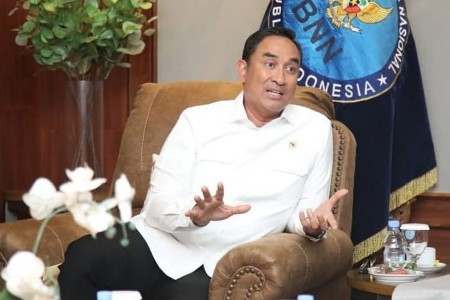 Kepala Badan Narkotika Nasional (BNN) Komjen Pol Suyudi Ario Seto.