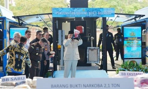 Prabowo Perang Narkoba