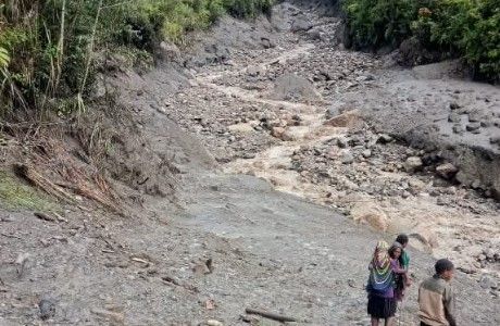 Banjir Nduga Papua Pegunungan