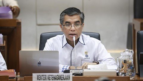 Menteri Ketenagakerjaan (Menaker) Yassierli.