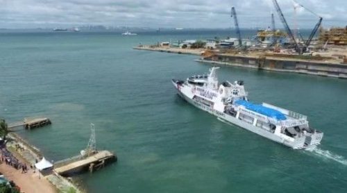 Kapal Bakamla Bawa Bantuan Bencana Sumatra