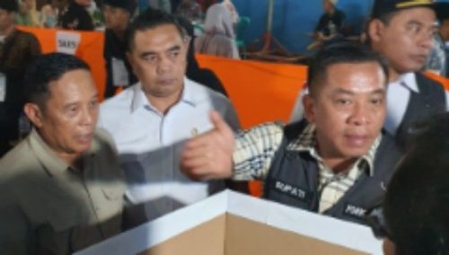 Syahrir dan Bupati Karawang