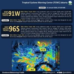 BMKG Keluarkan Peringatan Dini Waspada Gelombang Tinggi hingga 4 Meter