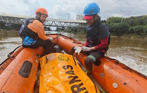 Korban Tengelam di Kali Ciliwung, Jenazah Mengapung di Kali Jodo