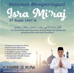 Syahrir Isra Mi'raj