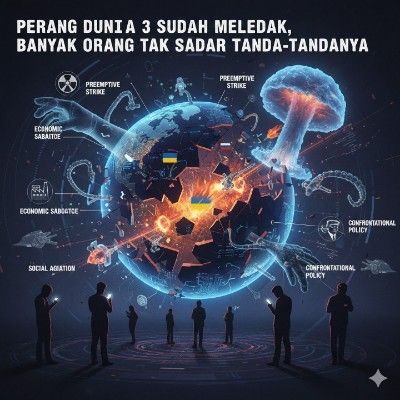 Perang Dunia 3 Sudah Meledak, Banyak Orang Tak Sadar Tanda-Tandanya
