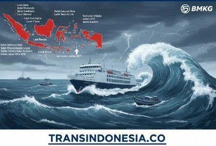Daftar Wilayah Perairan Berpotensi Terjang Gelombang Tinggi 4-6 Meter Pekan Ini