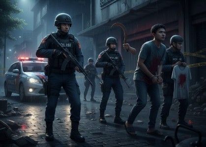 Tragedi Berdarah, Mahasiswa Tewas Dibacok di Bekasi