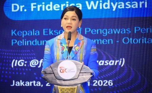 Pejabat Sementara Ketua Dewan Komisioner OJK, Friderica Widyasari Dewi.