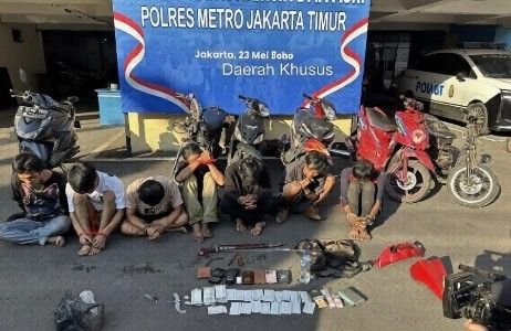 jaringan terintegrasi curanmor dan narkoba
