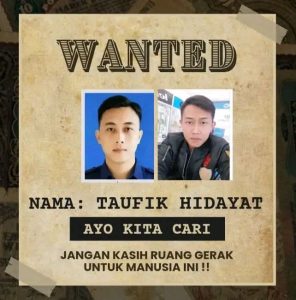 Buronan Taufik Hidayat
