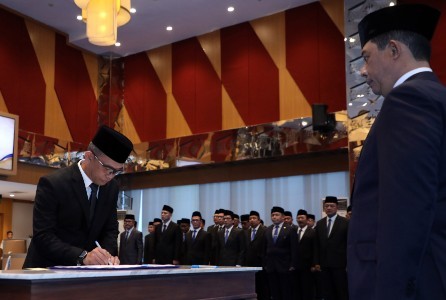 Abdul Muhari dilantik jadi deputi pencegahan BNPB