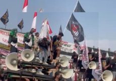 demo Aliansi Masyarakat Pati Bersatu