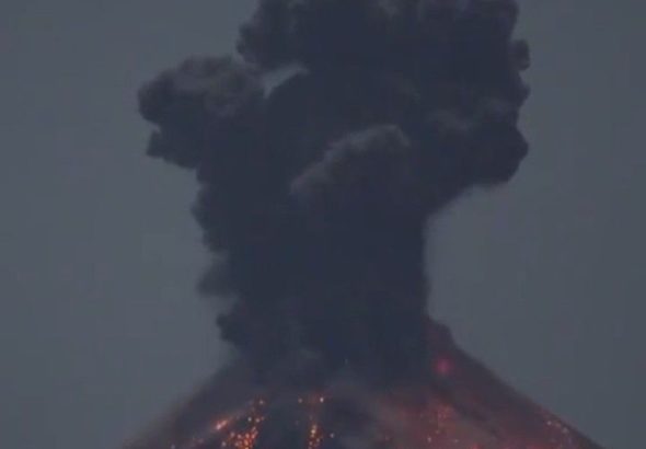 Aktivitas Gunung Anak Krakatau