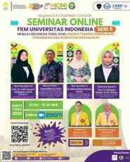 Poster Seminar Online FKM UI Seri 5 Sinergi Transisi EBT dan Kesehatan Masyarakat