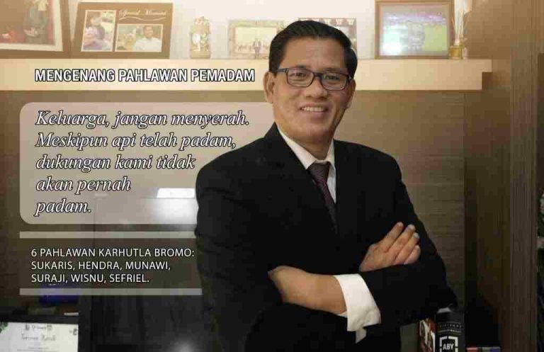 Hari Pahlawan dan penghormatan bagi keluarga petugas pemadam kebakaran hutan dan lahan.