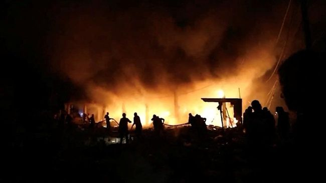kebakaran pangkalan militer Kanada